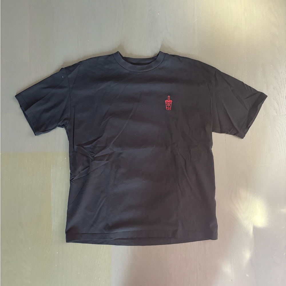 Converse Black Tee Boba Tea Basketball Xs Unisex